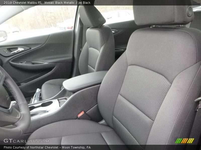 Mosaic Black Metallic / Jet Black 2019 Chevrolet Malibu RS