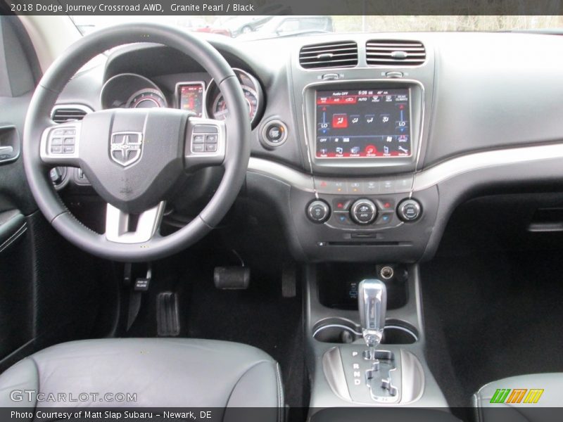 Granite Pearl / Black 2018 Dodge Journey Crossroad AWD