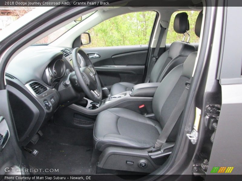 Granite Pearl / Black 2018 Dodge Journey Crossroad AWD