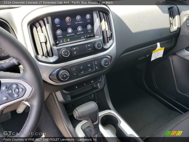 Pacific Blue Metallic / Jet Black 2019 Chevrolet Colorado LT Extended Cab 4x4