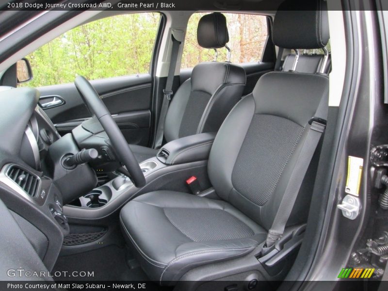 Granite Pearl / Black 2018 Dodge Journey Crossroad AWD