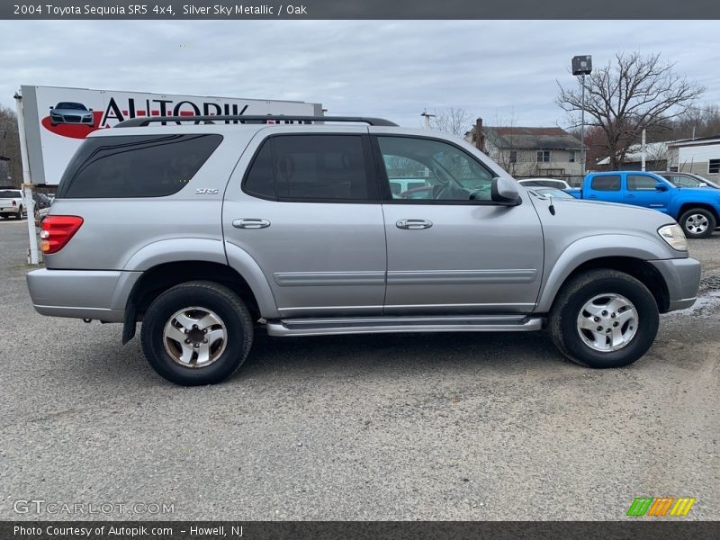 Silver Sky Metallic / Oak 2004 Toyota Sequoia SR5 4x4