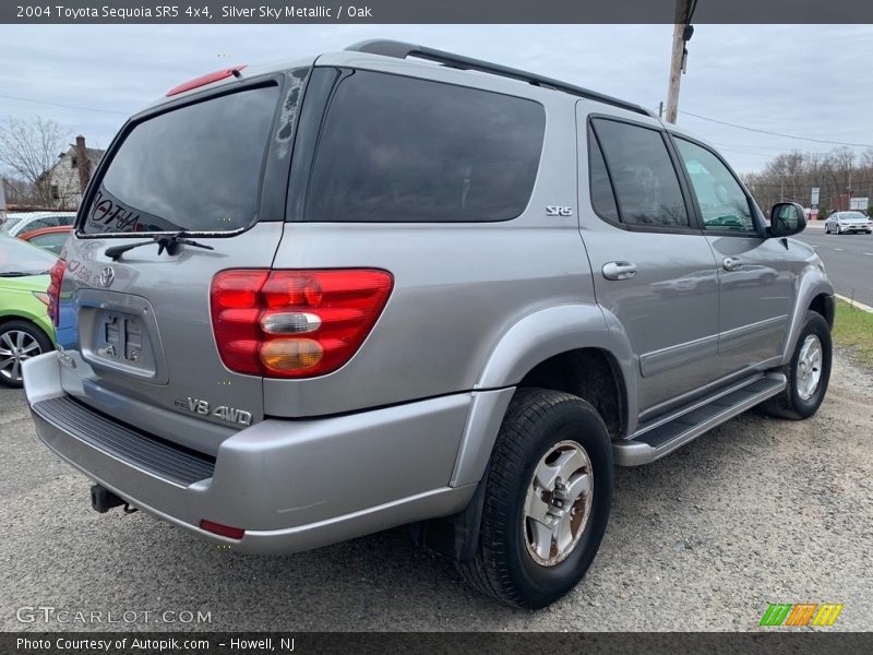 Silver Sky Metallic / Oak 2004 Toyota Sequoia SR5 4x4