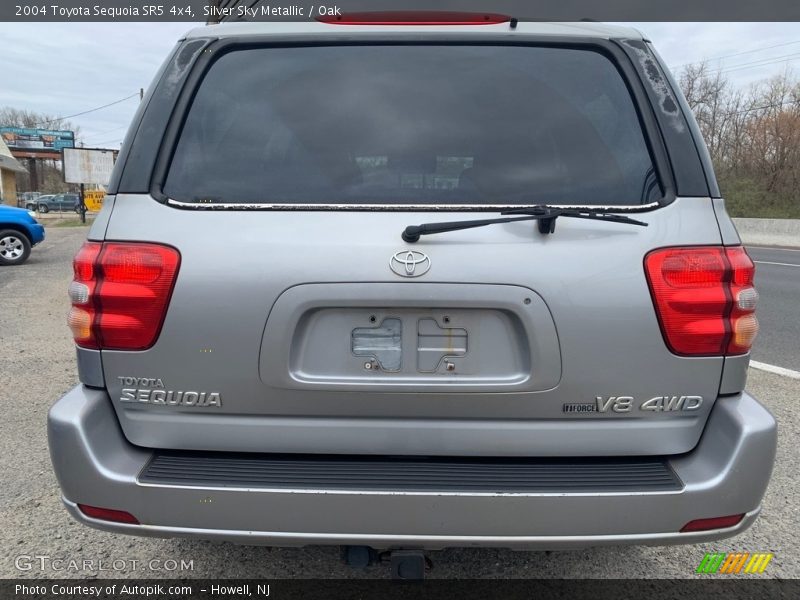 Silver Sky Metallic / Oak 2004 Toyota Sequoia SR5 4x4