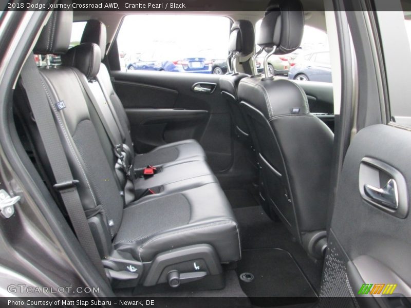 Granite Pearl / Black 2018 Dodge Journey Crossroad AWD