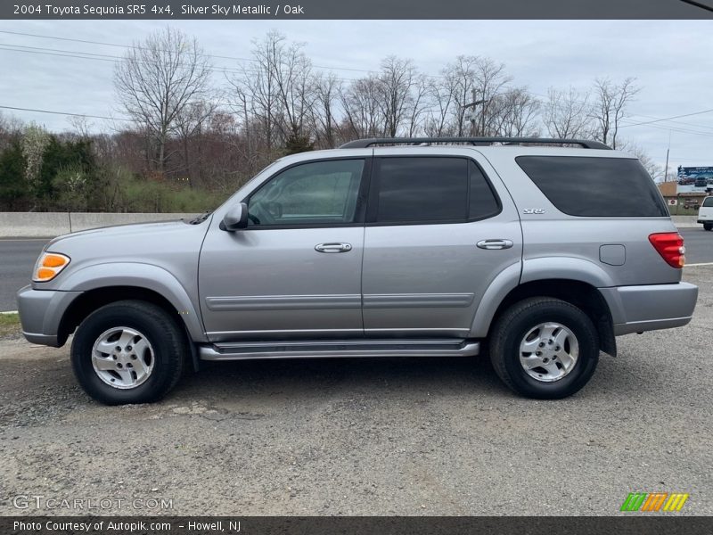 Silver Sky Metallic / Oak 2004 Toyota Sequoia SR5 4x4