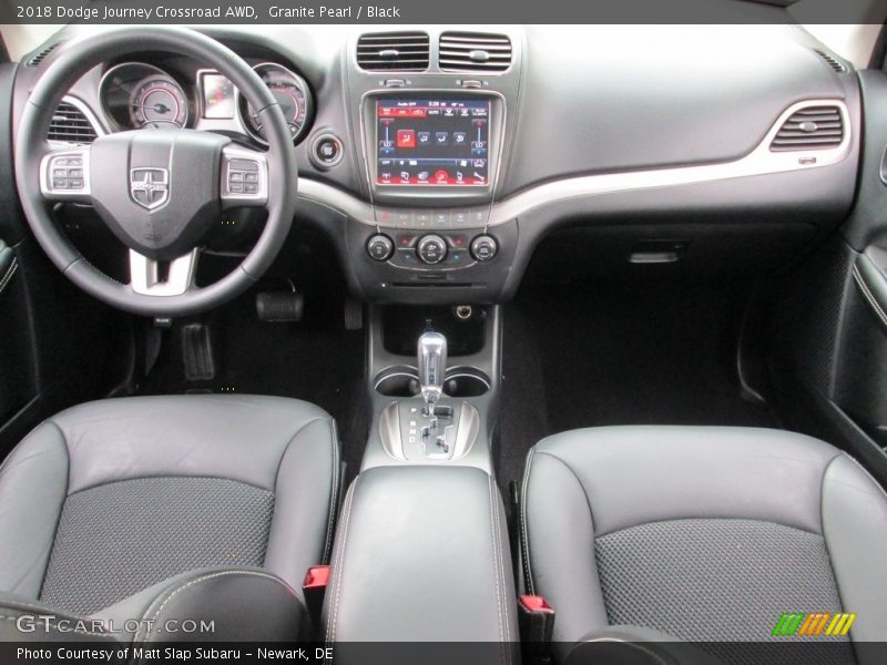 Granite Pearl / Black 2018 Dodge Journey Crossroad AWD
