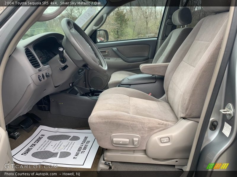 Silver Sky Metallic / Oak 2004 Toyota Sequoia SR5 4x4