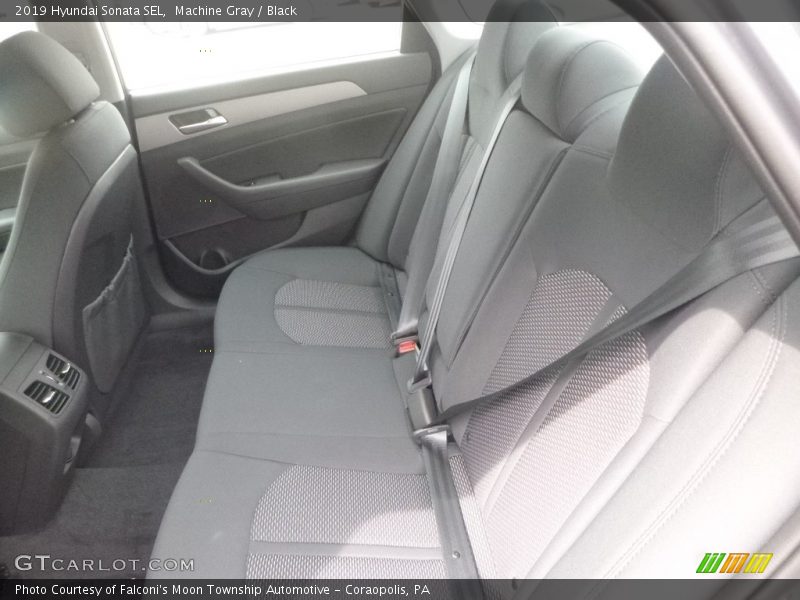 Machine Gray / Black 2019 Hyundai Sonata SEL