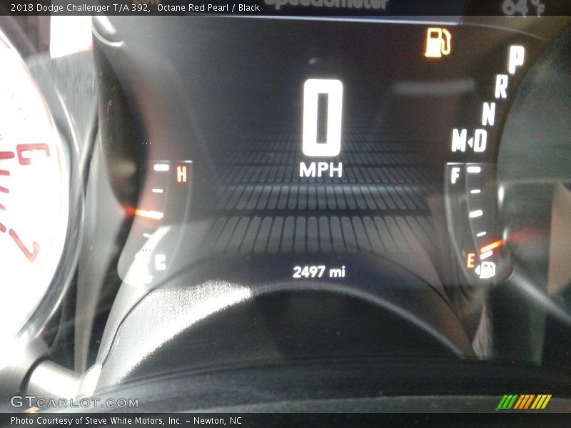 Octane Red Pearl / Black 2018 Dodge Challenger T/A 392
