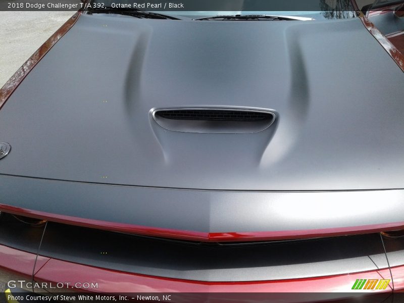 Octane Red Pearl / Black 2018 Dodge Challenger T/A 392
