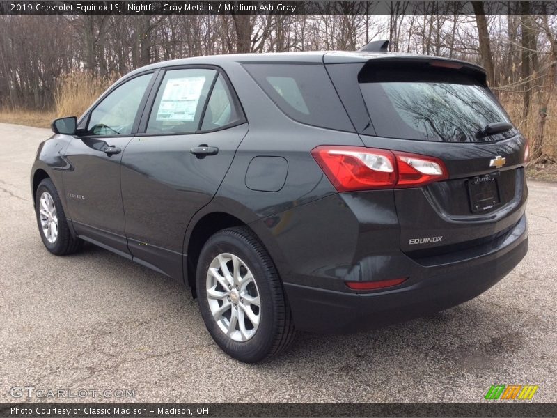 Nightfall Gray Metallic / Medium Ash Gray 2019 Chevrolet Equinox LS