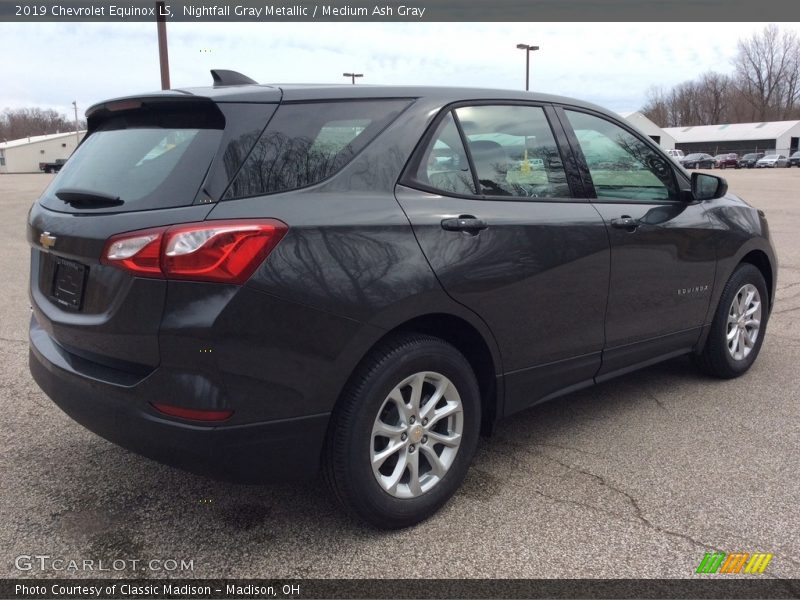 Nightfall Gray Metallic / Medium Ash Gray 2019 Chevrolet Equinox LS