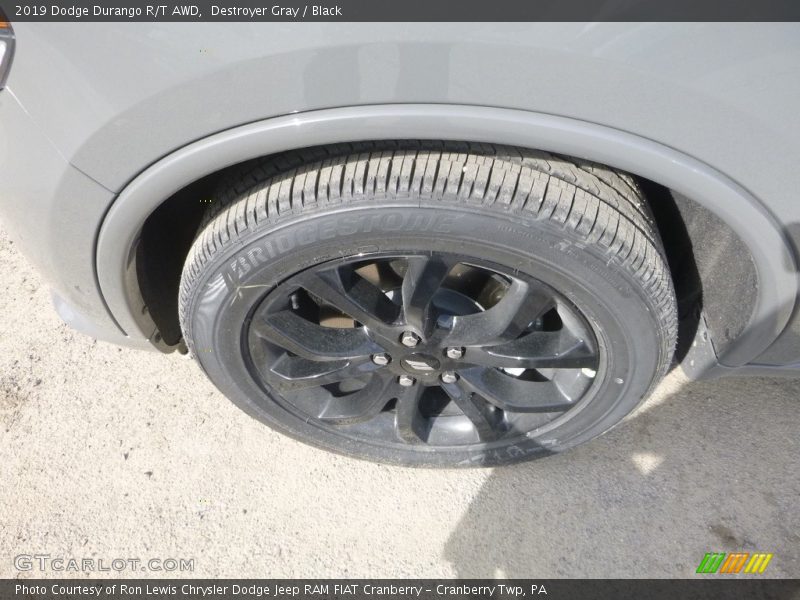 Destroyer Gray / Black 2019 Dodge Durango R/T AWD