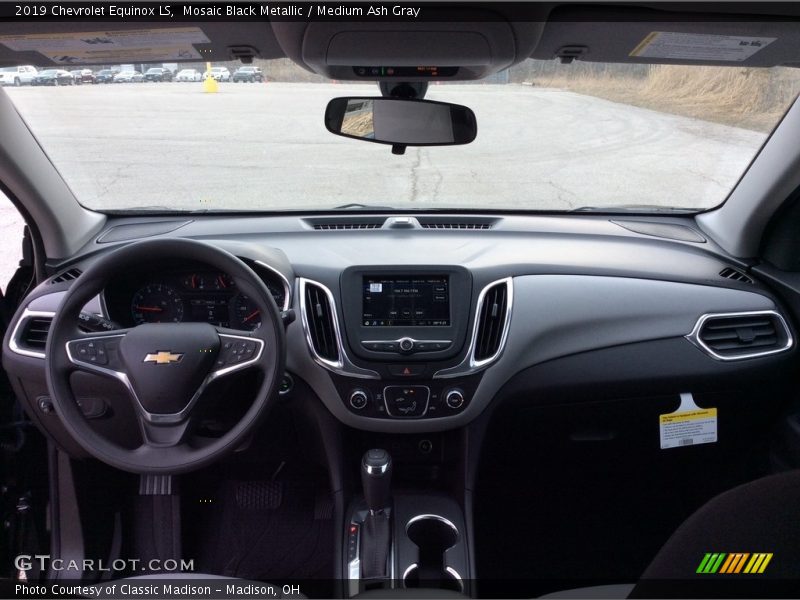 Mosaic Black Metallic / Medium Ash Gray 2019 Chevrolet Equinox LS