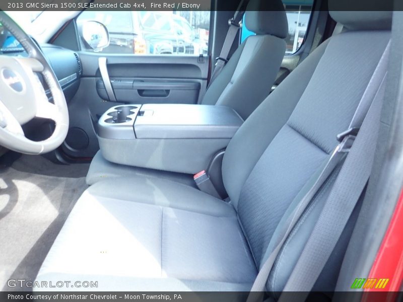 Fire Red / Ebony 2013 GMC Sierra 1500 SLE Extended Cab 4x4