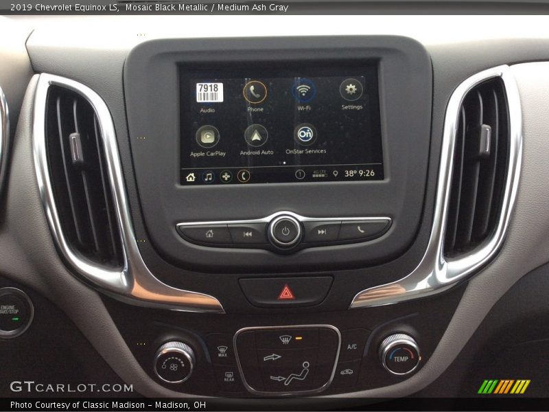 Mosaic Black Metallic / Medium Ash Gray 2019 Chevrolet Equinox LS