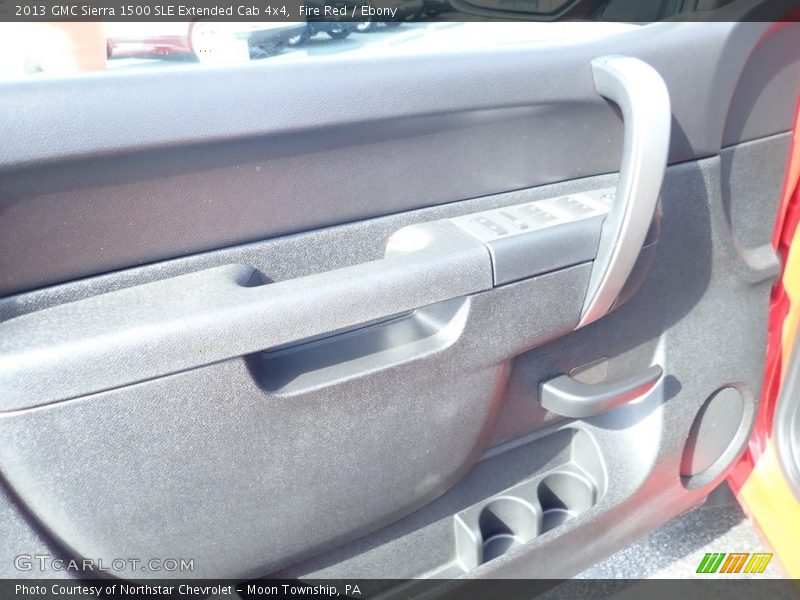 Fire Red / Ebony 2013 GMC Sierra 1500 SLE Extended Cab 4x4