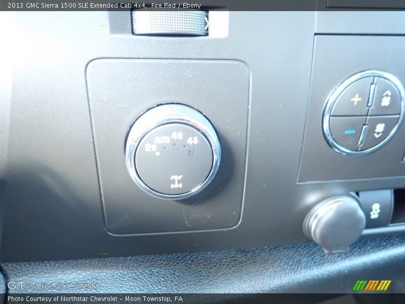 Fire Red / Ebony 2013 GMC Sierra 1500 SLE Extended Cab 4x4