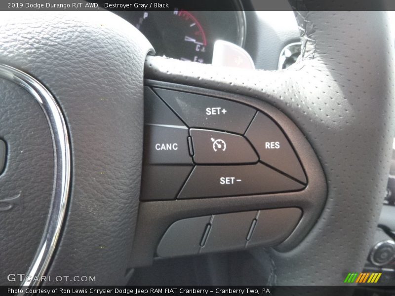 Destroyer Gray / Black 2019 Dodge Durango R/T AWD