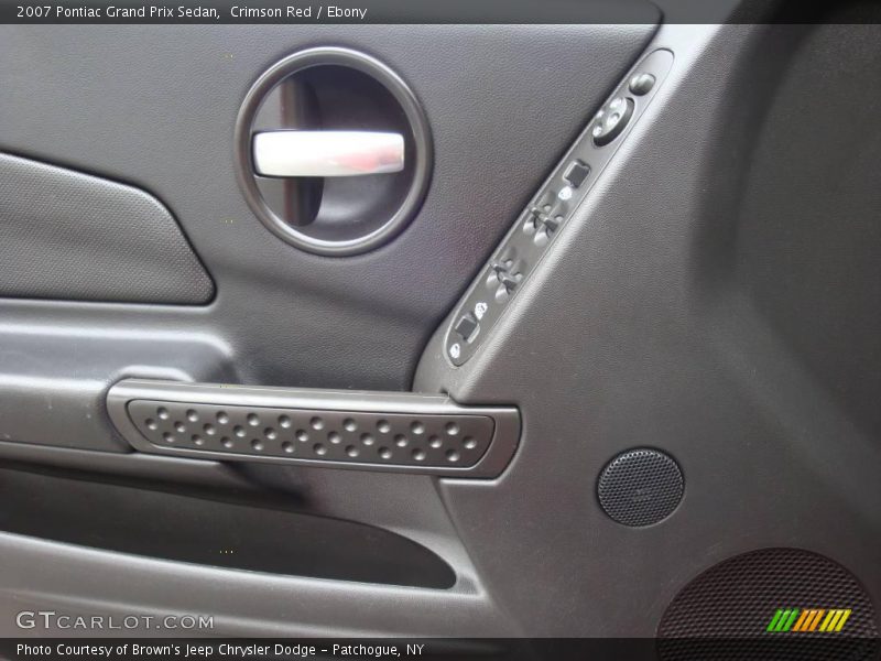 Crimson Red / Ebony 2007 Pontiac Grand Prix Sedan