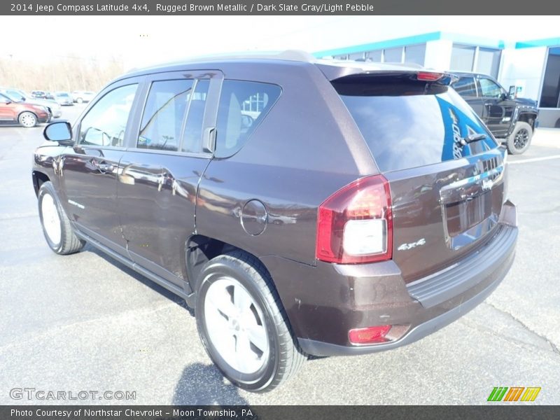 Rugged Brown Metallic / Dark Slate Gray/Light Pebble 2014 Jeep Compass Latitude 4x4