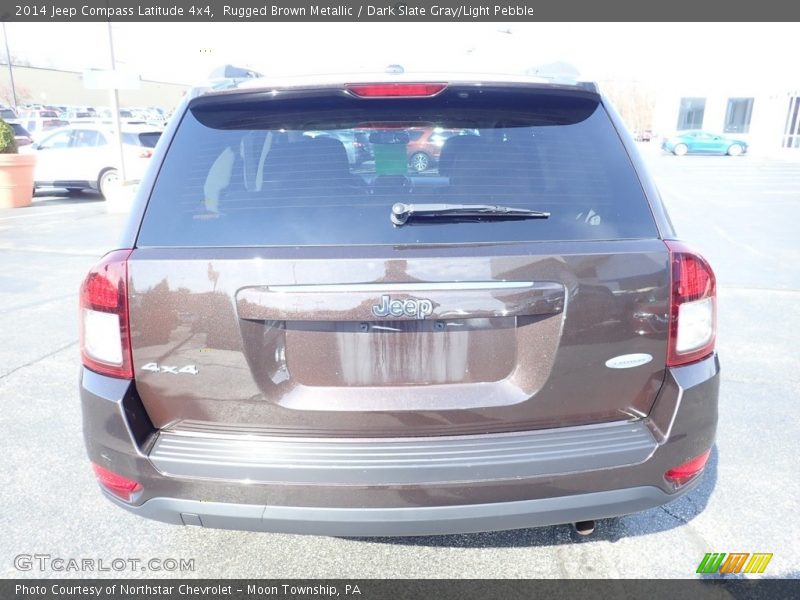 Rugged Brown Metallic / Dark Slate Gray/Light Pebble 2014 Jeep Compass Latitude 4x4