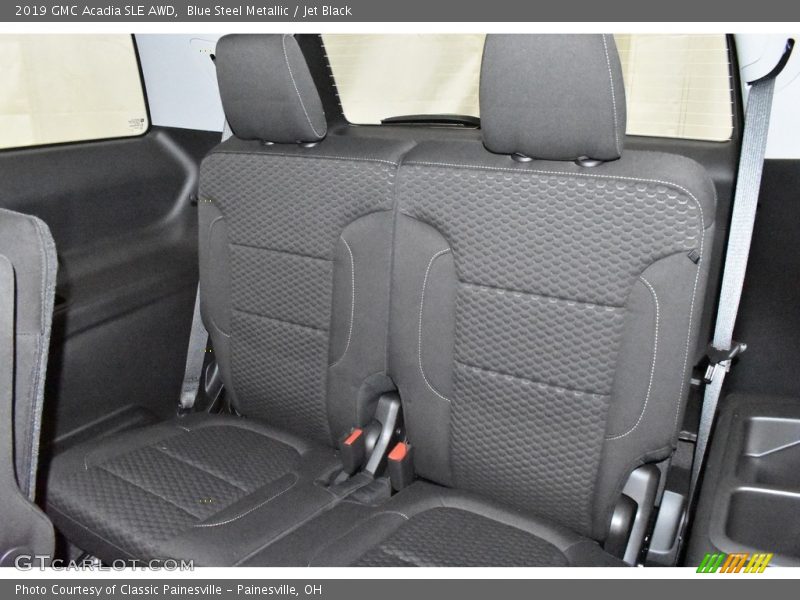 Blue Steel Metallic / Jet Black 2019 GMC Acadia SLE AWD