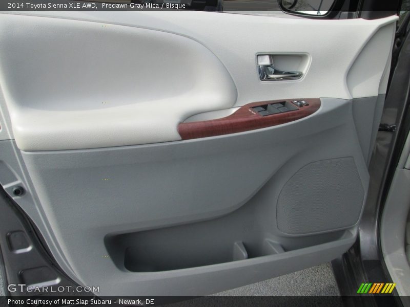 Predawn Gray Mica / Bisque 2014 Toyota Sienna XLE AWD