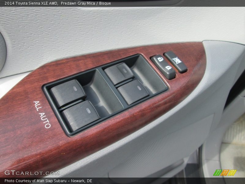 Predawn Gray Mica / Bisque 2014 Toyota Sienna XLE AWD