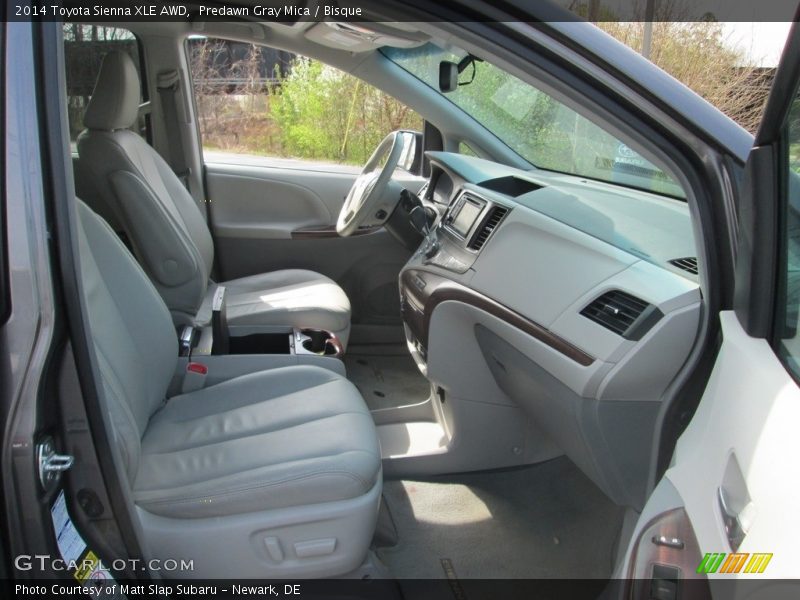 Predawn Gray Mica / Bisque 2014 Toyota Sienna XLE AWD