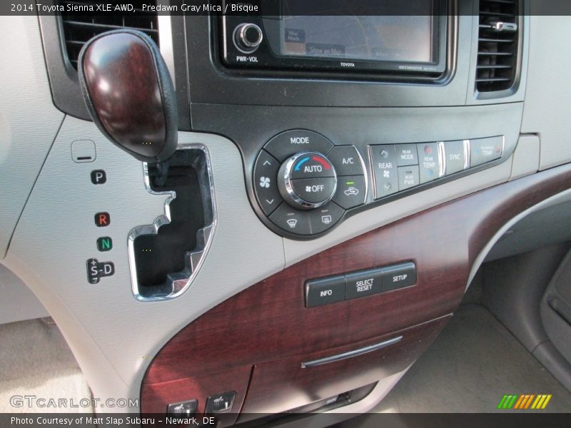 Predawn Gray Mica / Bisque 2014 Toyota Sienna XLE AWD