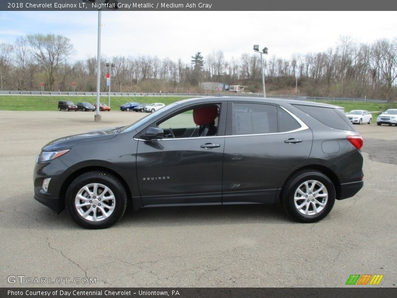 Nightfall Gray Metallic / Medium Ash Gray 2018 Chevrolet Equinox LT