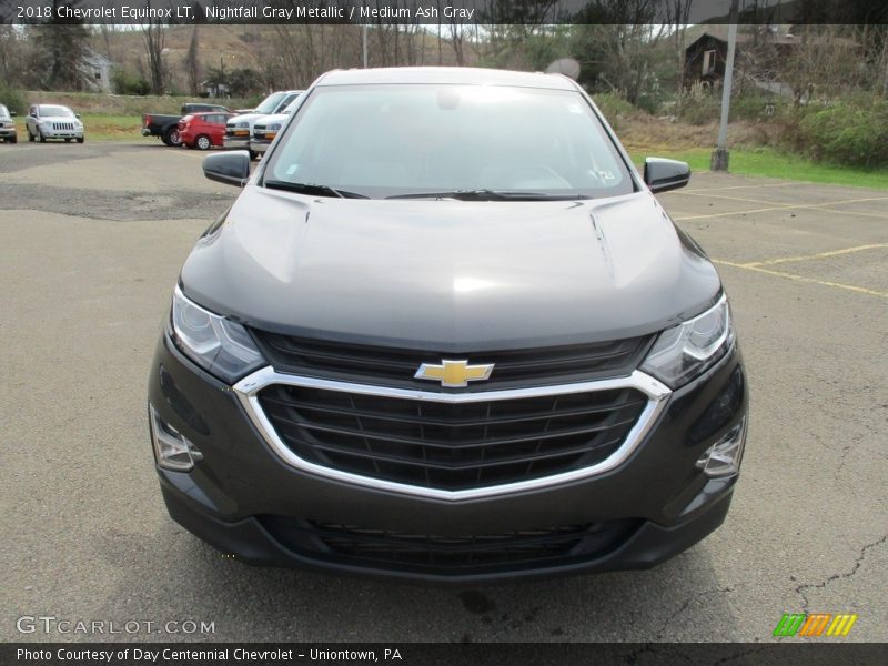 Nightfall Gray Metallic / Medium Ash Gray 2018 Chevrolet Equinox LT