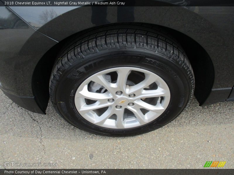 Nightfall Gray Metallic / Medium Ash Gray 2018 Chevrolet Equinox LT