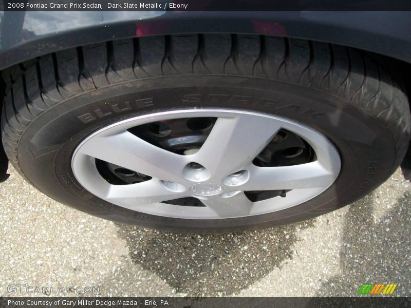 Dark Slate Metallic / Ebony 2008 Pontiac Grand Prix Sedan