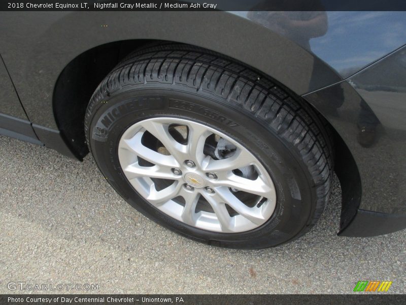 Nightfall Gray Metallic / Medium Ash Gray 2018 Chevrolet Equinox LT