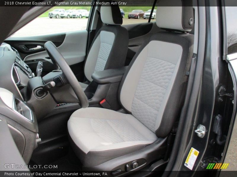 Nightfall Gray Metallic / Medium Ash Gray 2018 Chevrolet Equinox LT