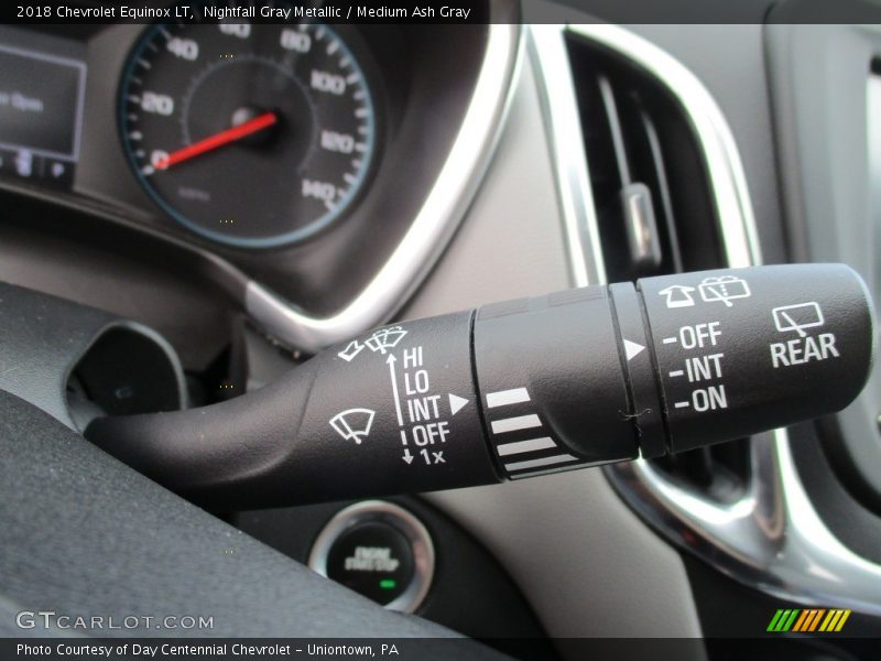Nightfall Gray Metallic / Medium Ash Gray 2018 Chevrolet Equinox LT