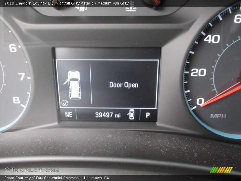 Nightfall Gray Metallic / Medium Ash Gray 2018 Chevrolet Equinox LT