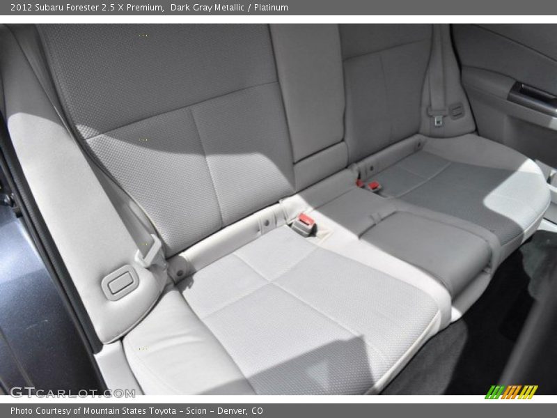Dark Gray Metallic / Platinum 2012 Subaru Forester 2.5 X Premium