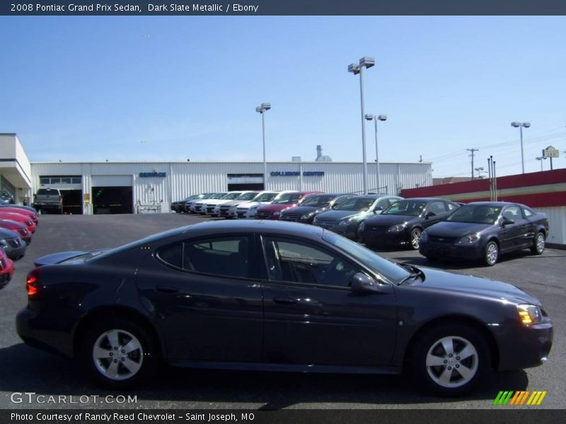 Dark Slate Metallic / Ebony 2008 Pontiac Grand Prix Sedan