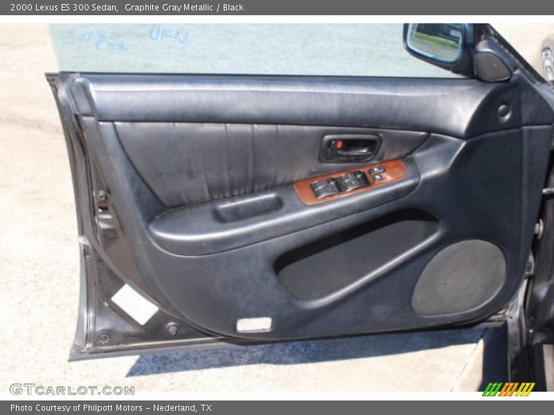 Graphite Gray Metallic / Black 2000 Lexus ES 300 Sedan
