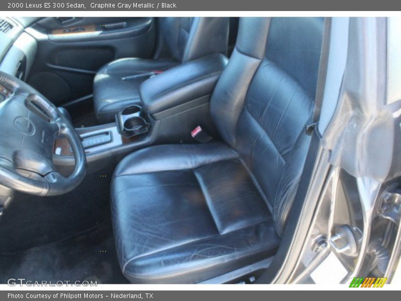 Graphite Gray Metallic / Black 2000 Lexus ES 300 Sedan