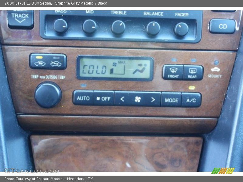 Graphite Gray Metallic / Black 2000 Lexus ES 300 Sedan