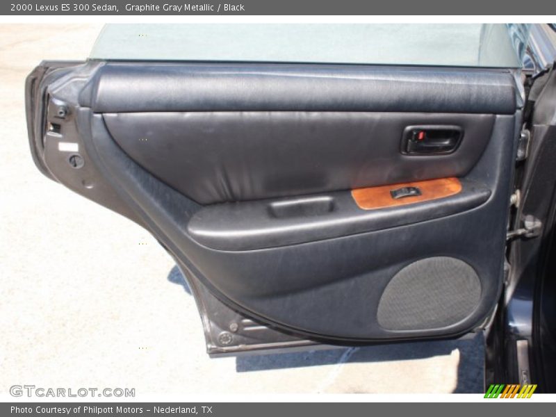 Graphite Gray Metallic / Black 2000 Lexus ES 300 Sedan