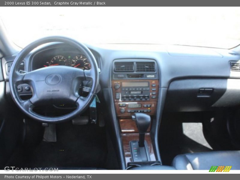 Graphite Gray Metallic / Black 2000 Lexus ES 300 Sedan