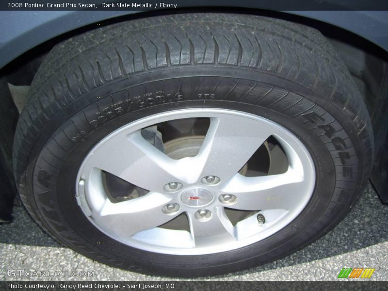 Dark Slate Metallic / Ebony 2008 Pontiac Grand Prix Sedan