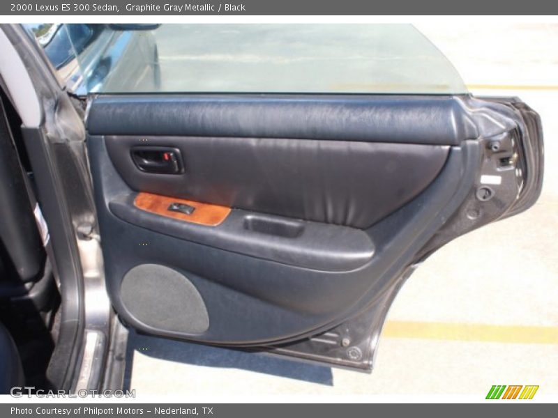 Graphite Gray Metallic / Black 2000 Lexus ES 300 Sedan