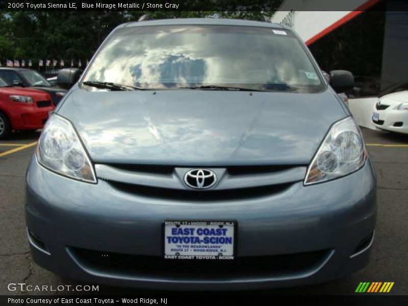 Blue Mirage Metallic / Stone Gray 2006 Toyota Sienna LE